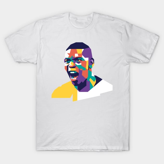 Pogba On Pop Art T-Shirt by pentaShop